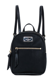Current Boutique-Kate Spade - Black Nylon Mini Backpack