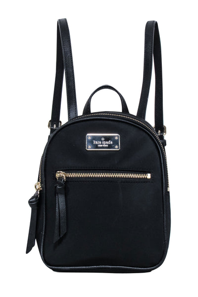 Current Boutique-Kate Spade - Black Nylon Mini Backpack