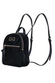 Current Boutique-Kate Spade - Black Nylon Mini Backpack