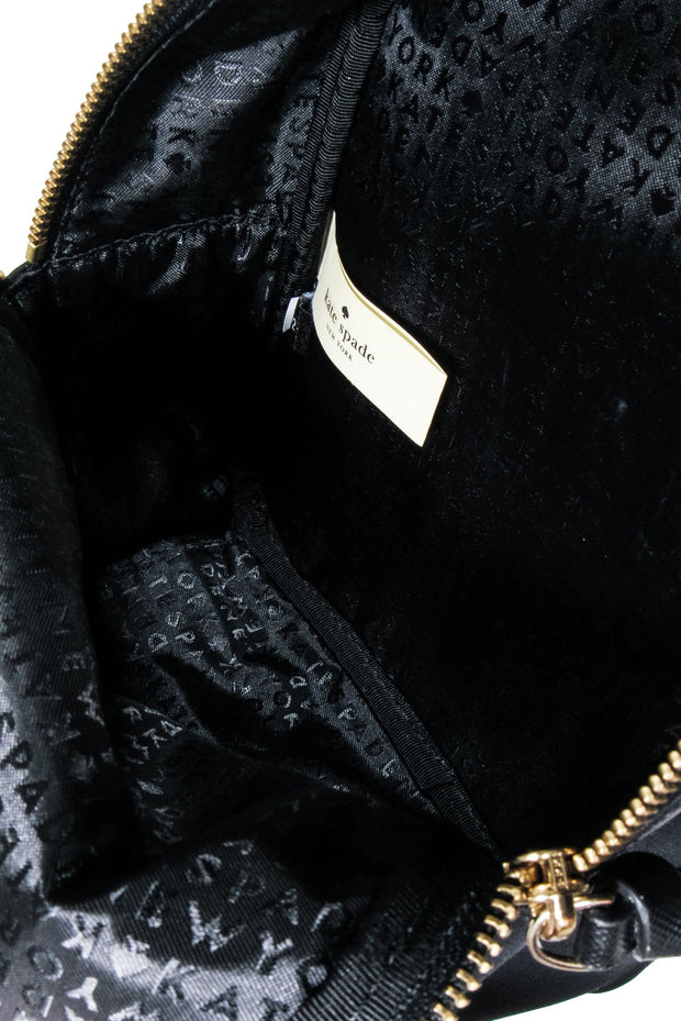 Current Boutique-Kate Spade - Black Nylon Mini Backpack