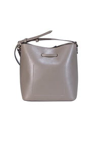 Kate Spade - Grey Leather Bucket Bag - Current Boutique