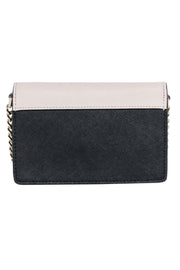 Current Boutique-Kate Spade - Beige & Black Leather Mini Crossbody Bag