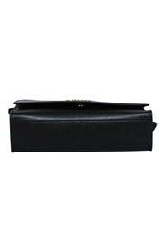 Current Boutique-Kate Spade - Black Saffiano Leather "Carson Convertible" Crossbody Bag