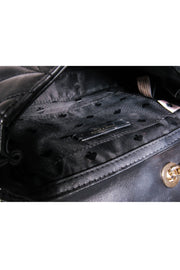 Current Boutique-Kate Spade - Black Saffiano Leather "Carson Convertible" Crossbody Bag