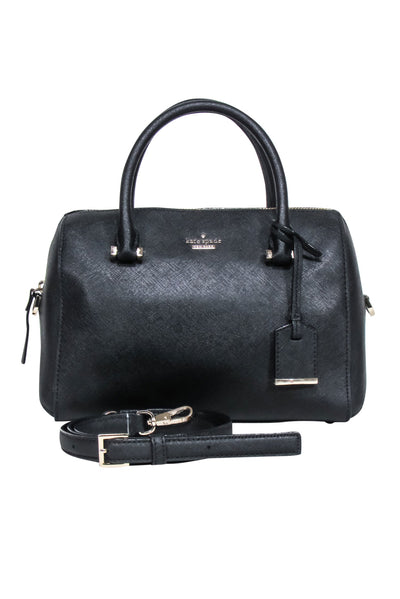 Current Boutique-Kate Spade - Black Small Barrel Crossbody Bag