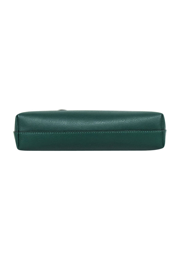Current Boutique-Kate Spade - Emerald Green Pebbled Leather Crossbody Bag
