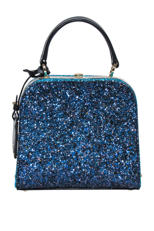 Current Boutique-Kate Spade - Blue Violina Glitter Crossbody Bag