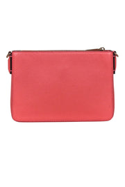 Current Boutique-Kate Spade - Coral Pink Pebbled Leather Crossbody Bag