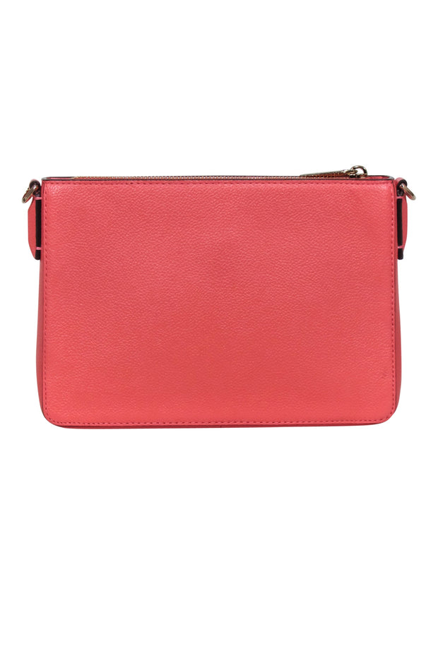 Current Boutique-Kate Spade - Coral Pink Pebbled Leather Crossbody Bag