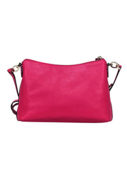 Current Boutique-Kate Spade - Fuchsia Pebbled Leather Crossbody Bag