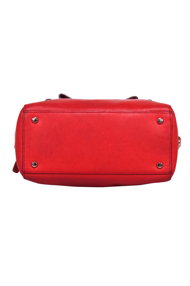 Current Boutique-Kate Spade - Red Leather Bow Front Crossbody Bag