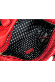 Current Boutique-Kate Spade - Red Leather Bow Front Crossbody Bag