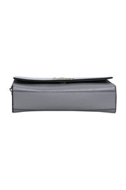 Current Boutique-Kate Spade - White, Grey & Black Leather Crossbody Bag