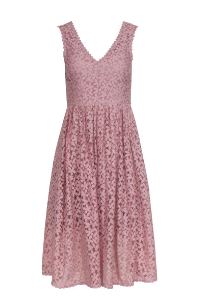 Current Boutique-Kate Spade - Mauve Pink Lace Sleeveless Dress Sz 0