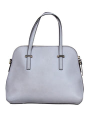 Current Boutique-Kate Spade - Grey Saffiano Leather Satchel Bag