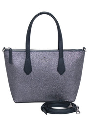 Current Boutique-Kate Spade - Dusk Navy "Joeley" Glitter Satchel
