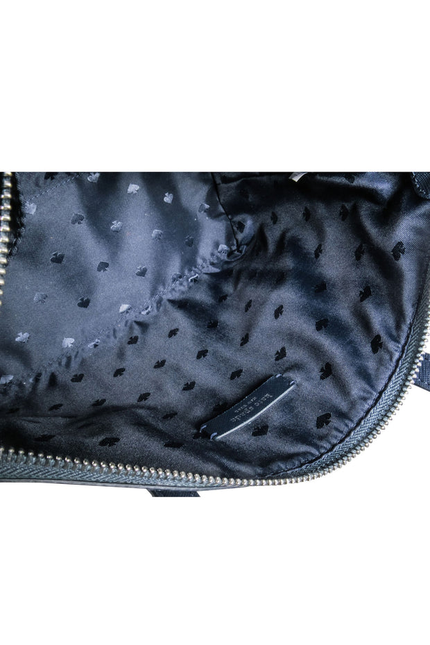 Current Boutique-Kate Spade - Dusk Navy "Joeley" Glitter Satchel