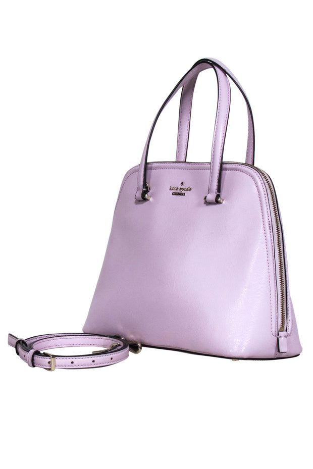 Current Boutique-Kate Spade - Blush Pink Pebbled Leather Handbag