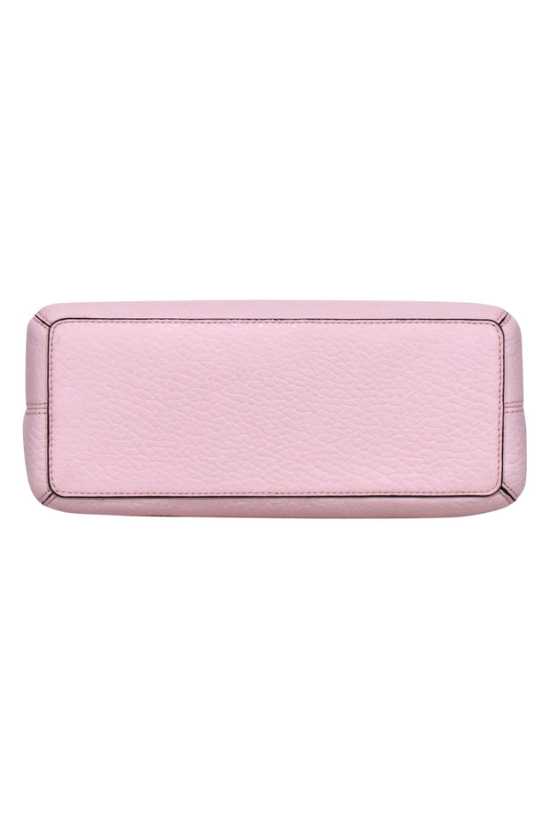 Current Boutique-Kate Spade - Light Pink Pebbled Leather Southport Ave Jenny Satchel