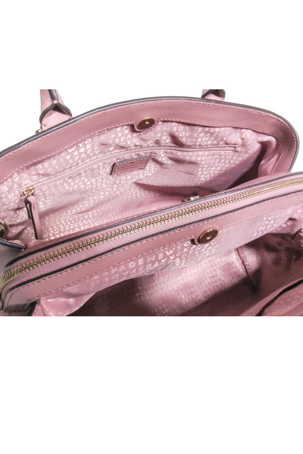 Current Boutique-Kate Spade - Mauve Saffiano Leather Satchel