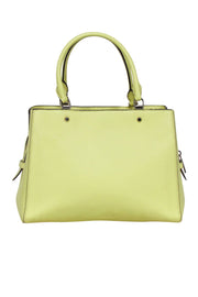 Current Boutique-Kate Spade - Neon Yellow Pebbled Leather Satchel Bag