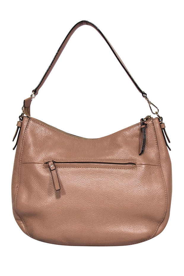 Current Boutique-Kate Spade - Beige Pebbled Leather Shoulder Bag