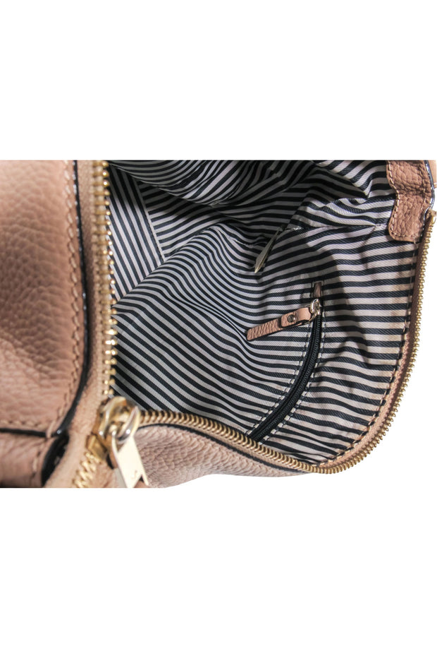 Current Boutique-Kate Spade - Beige Pebbled Leather Shoulder Bag