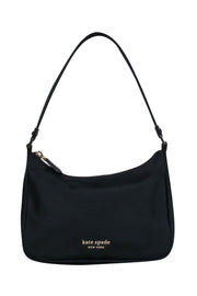 Current Boutique-Kate Spade - Black Nylon Small Shoulder Bag