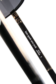 Current Boutique-Kate Spade - Gold Aviatior Sunglasses w/ Black Trim & Dark Lenses