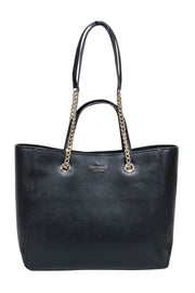 Current Boutique-Kate Spade - Black Pebbled Leather Tote Bag