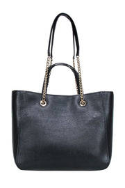 Current Boutique-Kate Spade - Black Pebbled Leather Tote Bag