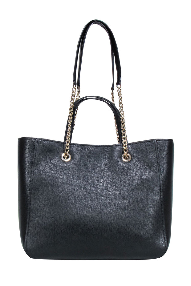 Current Boutique-Kate Spade - Black Pebbled Leather Tote Bag