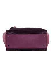 Current Boutique-Kate Spade - Deep Plum Calf Hair "Hadlee" Tote