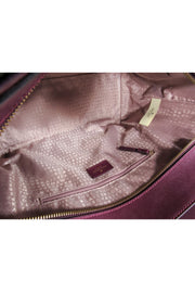 Current Boutique-Kate Spade - Deep Plum Calf Hair "Hadlee" Tote