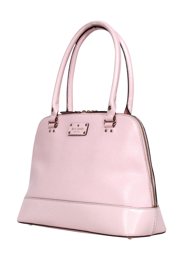 Current Boutique-Kate Spade - Light Pink Leather Bowler Bag