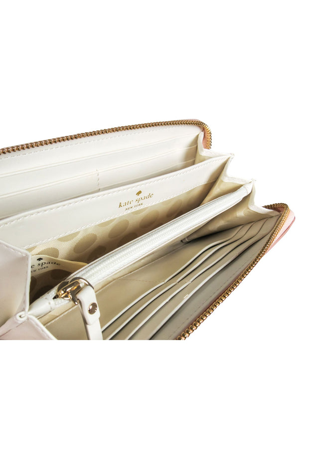 Current Boutique-Kate Spade - Pink Glitter Long Wallet