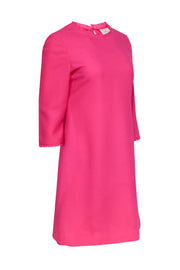 Current Boutique-Kate Spade - Bubblegum Pink A-Line Dress w/ Ruffled Trim Sz 6