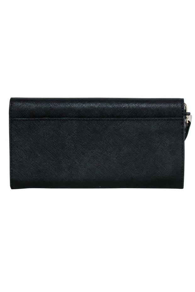 Current Boutique-Kate Spade - Black w/ Cream Bow Wristlet