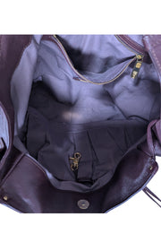 Current Boutique-Kooba - Dark Maroon Leather Shoulder Bag