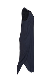 L'Agence - Navy Sleeveless Twist Back Maxi Dress Sz 0 - Current Boutique
