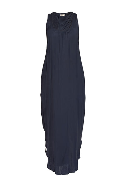 L'Agence - Navy Sleeveless Twist Back Maxi Dress Sz 0 - Current Boutique