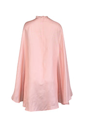 Current Boutique-Lapointe - Light Pink Silk Cape Top Sz S