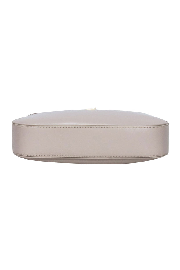 Current Boutique-Leo et Violette - Cream Leather Shoulder Bag