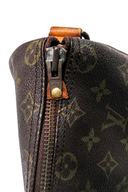 Current Boutique-Louis Vuitton -Brown Monogram Bandoulière Keepall 50 w/ Luggage Tag