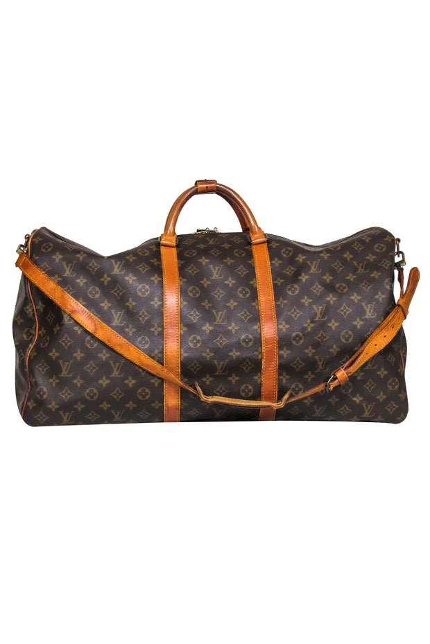 Current Boutique-Louis Vuitton - Brown Monogram Bandoulière Keepall 60