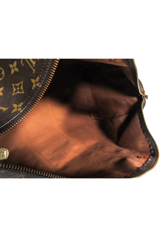 Current Boutique-Louis Vuitton - Brown Monogram Bandoulière Keepall 60