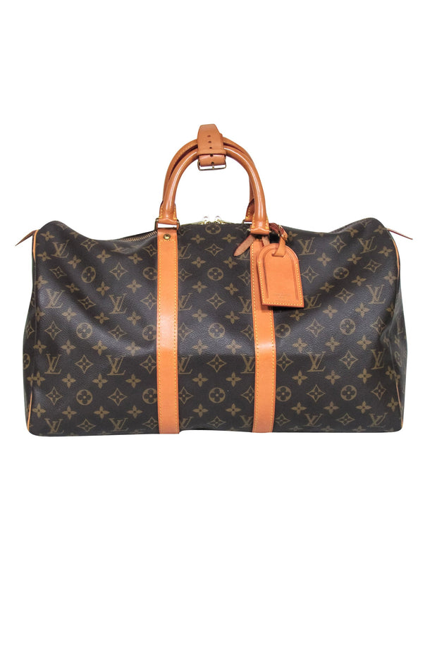 Current Boutique-Louis Vuitton - Brown Monogram Keepall 45
