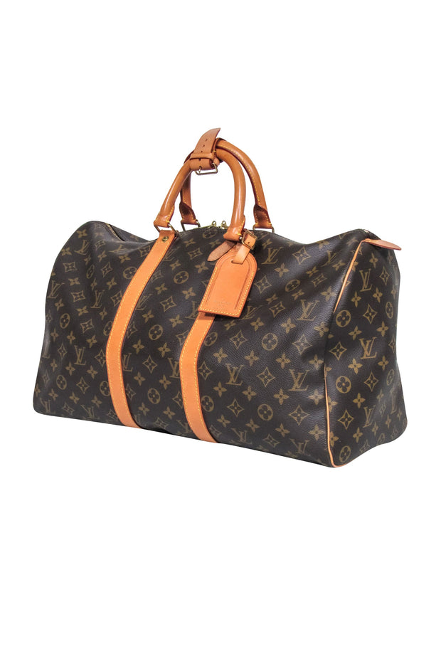 Current Boutique-Louis Vuitton - Brown Monogram Keepall 45