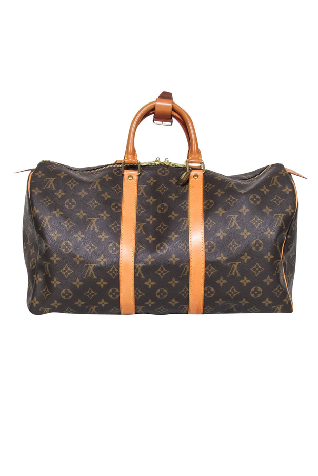 Current Boutique-Louis Vuitton - Brown Monogram Keepall 45