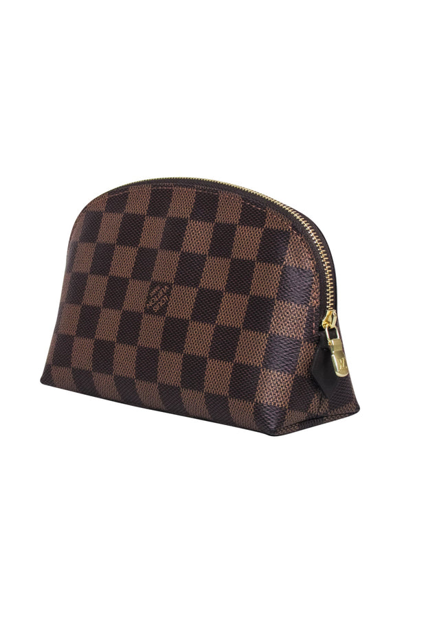 Current Boutique-Louis Vuitton - Brown "Damier Ebene" Cosmetic Pouch